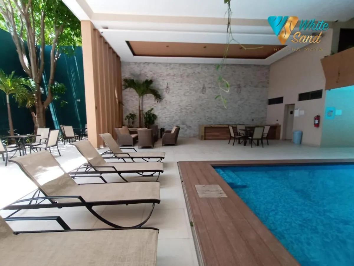 Beauty Suite W Gym Sauna Pool Close 5Th Ave &Beach Playa del Carmen Apartment